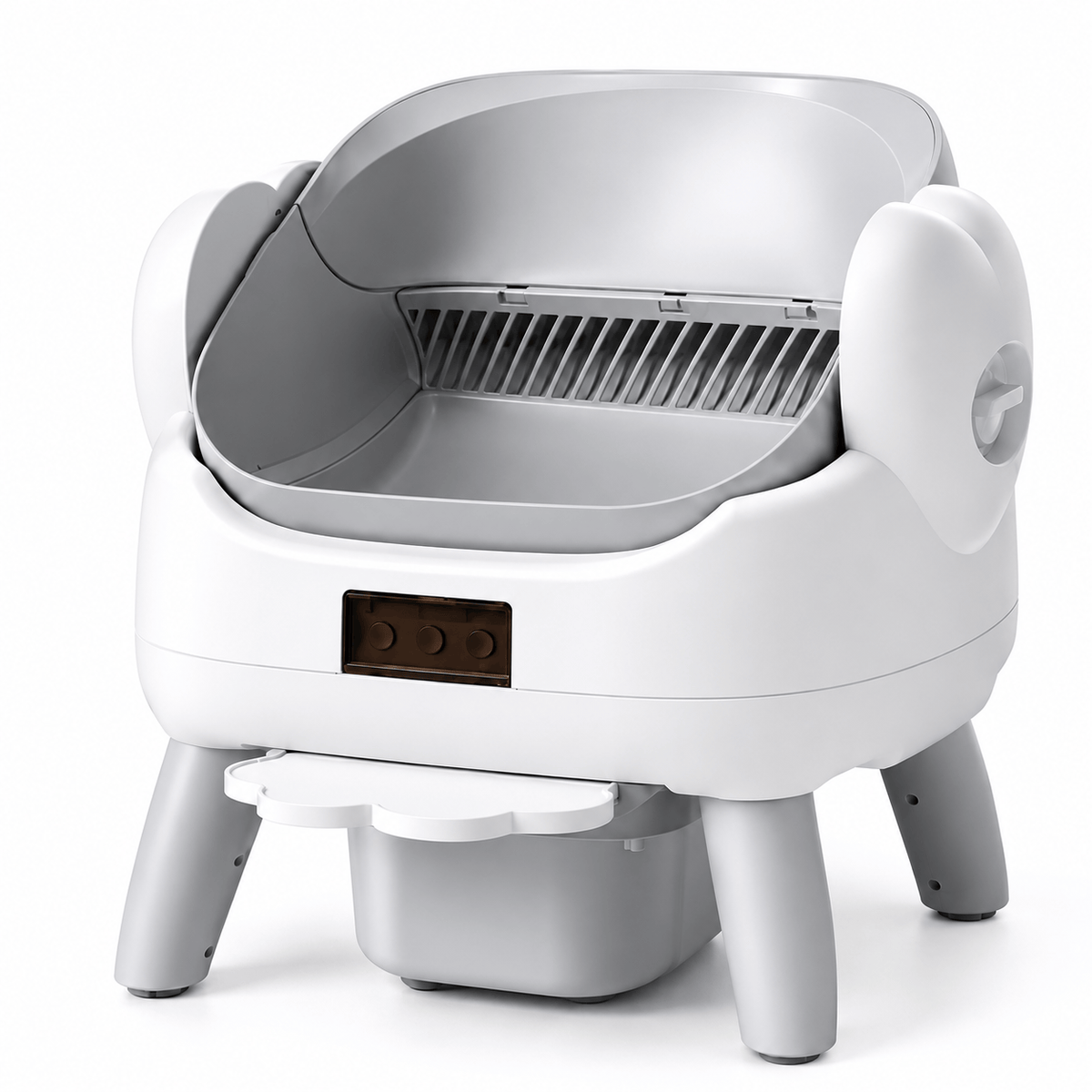 Litière automatique pour chat 72 L Chouquette | Kokouning