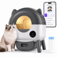 Litière pour chat autonettoyante 76 L Pompon | Kokouning
