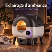 Litière pour chat autonettoyante 76 L Pompon | Kokouning